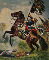 フィールドマーシャルグラフシュヴェリン1684-1757年。 -カンプハウゼンによる絵画、1934年。