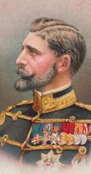 フェルディナンド1世（1865〜1927年）、ルーマニア国王、1917年