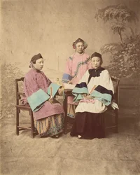 ランクショー・ガールズ、1870年代。