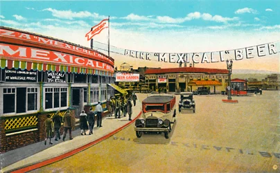 ファーストストリートとメインストリート、c1939