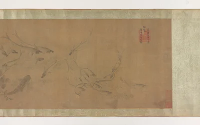 魚と水草、1368-1644。