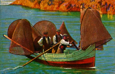 漁船、マルタ、c1928。