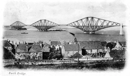 フォース橋、スコットランド、1902