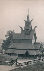 フォータンティンバーチャーチ、1914年。