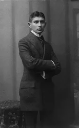 フランツ・カフカ。 1906年頃