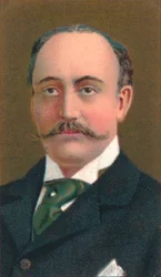 1906年、ハンガリーのエンジニアで政治家であるブダペストのフランツ・コシュート1841-1914