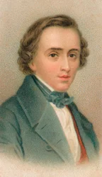 フレデリック・フランソワ・ショパン1810-1849、ポーランドの作曲家、1911