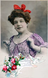 フランスのはがき、c1900