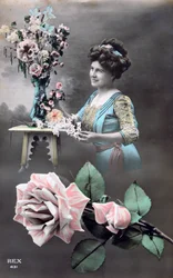フランスのはがき、c1900