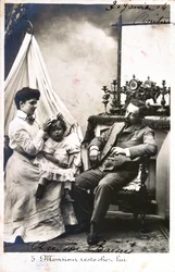 フランスのはがき、c1900