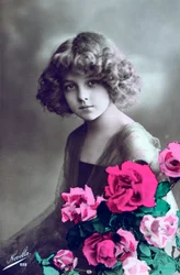 フランスのはがき、c1900