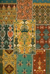 フランス ルネッサンスの絨毯画、1898 年。