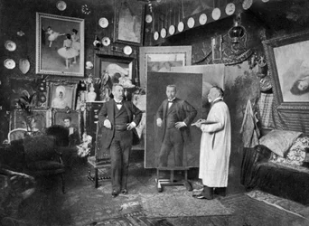 フランスの芸術家、ルイロベールキャリエベルーズの絵画ドクターボイエン、1906