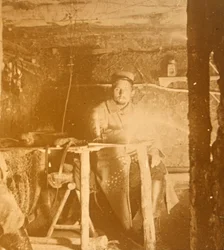 フランスの兵士、地下、c1914-c1918