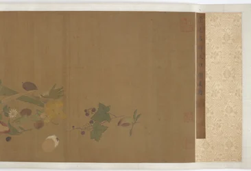 果物、野菜、花、昆虫、明王朝、1368-1644。