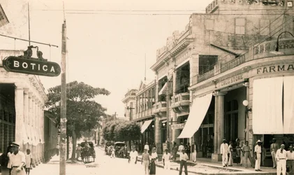 Garcia Street、グアンタナモ、キューバ、c1900