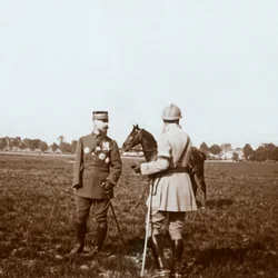 アンリ・グロー将軍、シャロン、マルヌ、フランス北部、c1914-c1918。