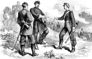 南北戦争、1862年c1880のアンティータムの戦いでのマクレラン将軍
