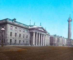 General Post Office and Nelsons Pillar、c1910