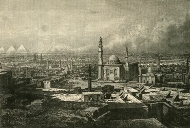 カイロの全景、1890年。