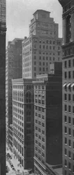 1924年にニューヨーク市にあるジョンズマンビルビルディングの概観
