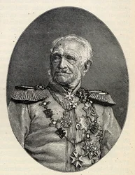 野戦司令官フリードリヒ・グラーフ・フォン・ウランゲル1784-1877。