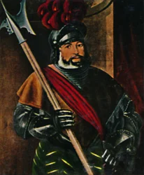 ゲオルク・フォン・フルーズバーグ1473-1528。 -1934年、アンバーガーによる絵画。