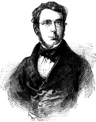 ジョージビデルエアリー1801-1892、イギリスの天文学者、地球物理学者、1858年