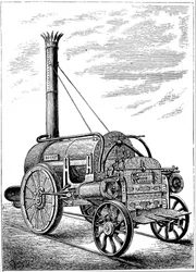 ジョージスティーブンソンズ機関車ロケット、c1875