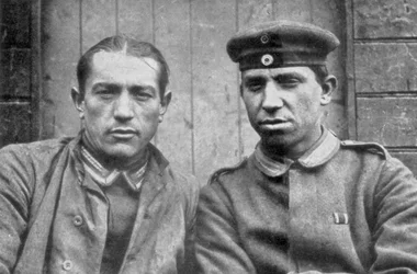 カナダ軍、ヴィミー、フランス、第一次世界大戦、1917年にドイツの捕虜