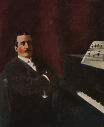 ジャコモプッチーニ1858〜1924年、1934年。