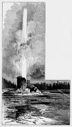 巨大間欠泉、1883年