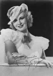 ジンジャーロジャース1911-1995、アメリカの女優、ダンサー、歌手、c1930s