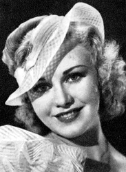 ジンジャーロジャース、アメリカの女優、1934-1935年