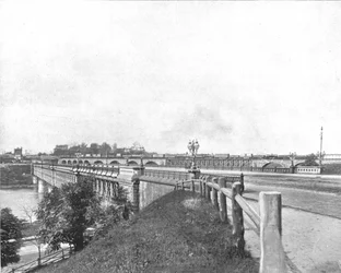 ギラードアベニューブリッジ、フィラデルフィア、米国、c1900。