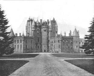 グラミス城、フォーファー、スコットランド、1894。