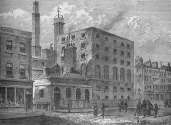 ゴールデンスクエアブルワリー、ソーホー、ウェストミンスター、ロンドン、c1875 1878