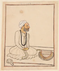 Gosain Narottam Das、c。 1720-30。
