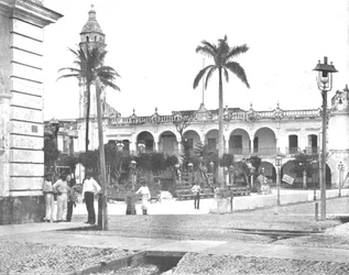 ガバナーズパレス、ベラクルス、メキシコ、c1900。