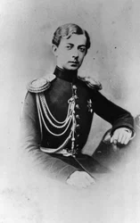 ロシアの大公ニコラスアレクサンドロヴィッチ、c1861-c1864