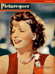 グレタガルボ1905〜1990年、スウェーデン生まれのアメリカ人女優、1942年
