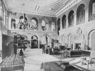 グリムソープ城、リンカンシャー-アンカスター伯爵、1910年