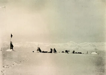 グリシデポ、緯度82°45南、c1908、1909。
