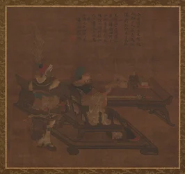 GU Case YuanのZhou can G、明王朝、1368-1644。
