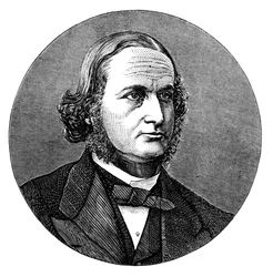 Gustav Robert Kirchhoff、ドイツの物理学者、1876