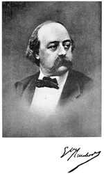 19世紀のフランスの小説家、ギュスターヴ・フローベール