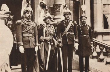 マハラジャBhim Shum Shere Jung Bahadur Rana、1937年