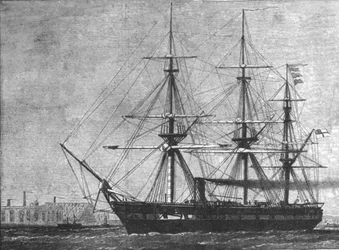 HMSチャレンジャー、彼女に委託...深海探査のクルーズ、1872年、1901年。