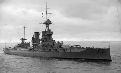 HMSアイアンデューク、イギリス戦艦、c1936-c1937