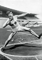 ハンスハインリッヒシーベルト、ドイツの選手、1936年